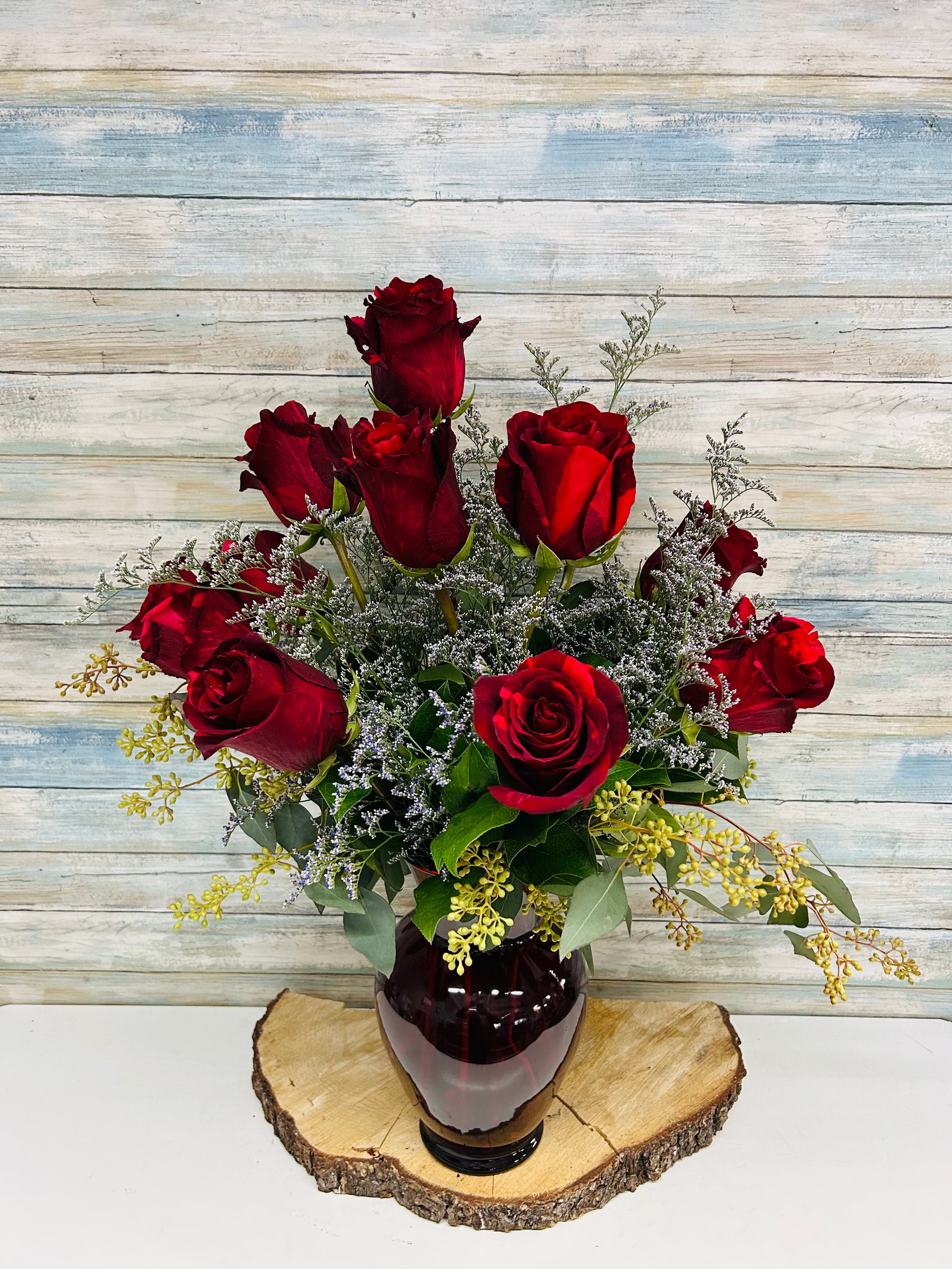 Dozen Premium Roses Arranged | Bouquet Boutique, Inc.
